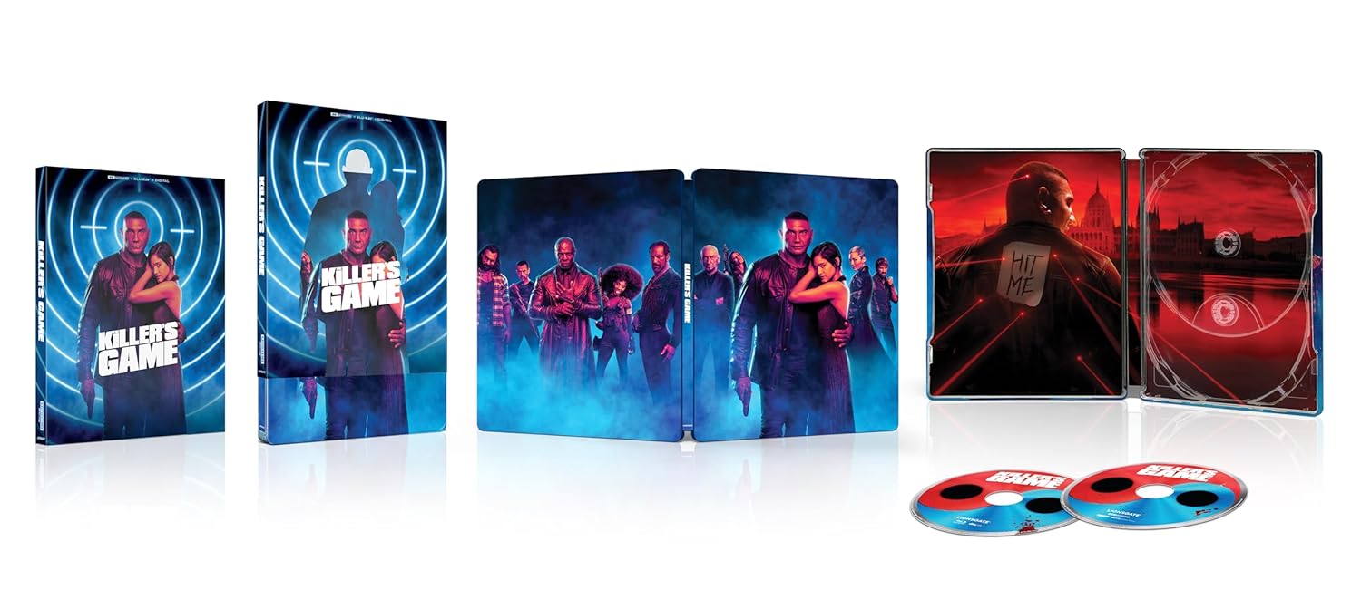 Killer’s Game Steelbook (4k, Blu-ray)