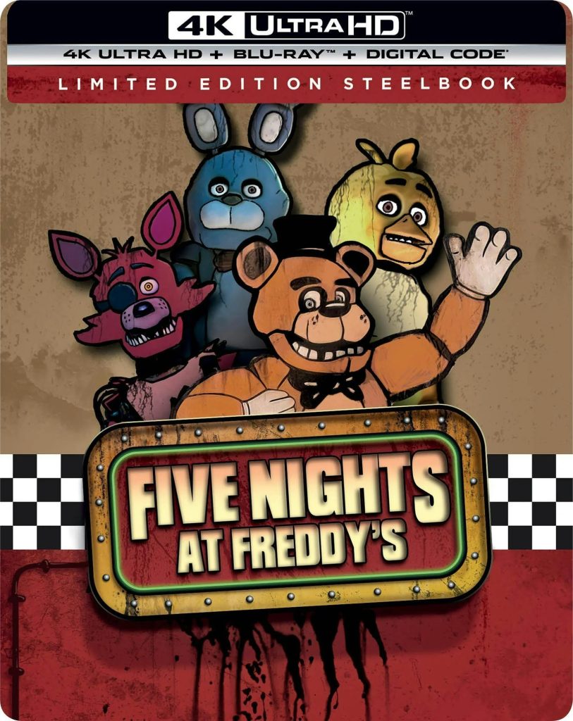 Five nights at freddys steelbook 4k