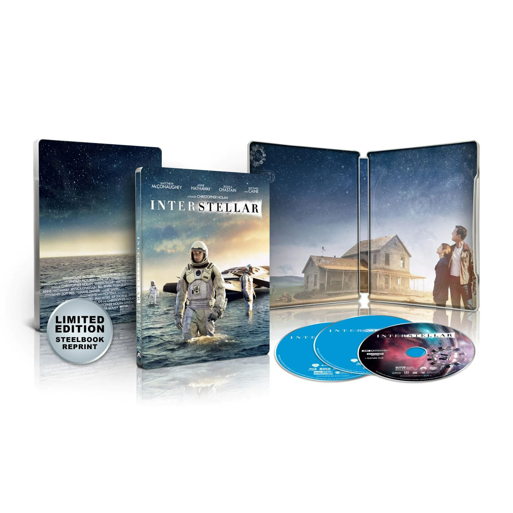 Interstellar Steelbook (4k, Blu-ray)
