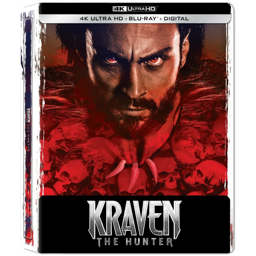 Kraven the Hunter Steelbook 4K Ultra HD Blu ray Digital Copy 626e02d4 38b8 4d2c ad7c 4ec918e64576.345caea784423032e92af37fe2cead72