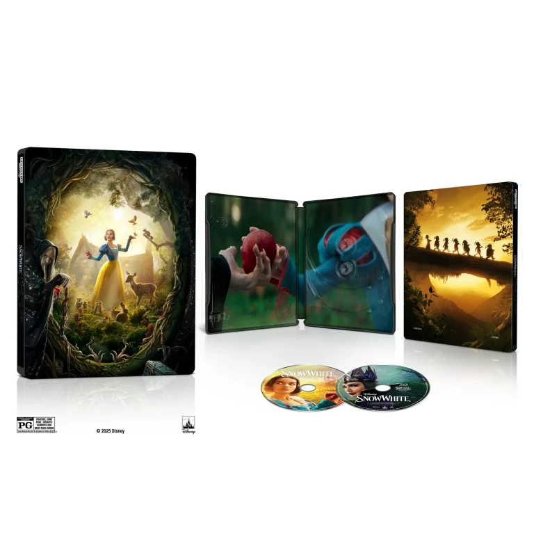 Snow White 2025 Steelbook 4K Ultra HD Blu ray Digital Copy Disney Adventure 077988c0 45cc 4699 8f5b 5fc5b906a443.fd6593b30aa2043a92f38b72ae04f663