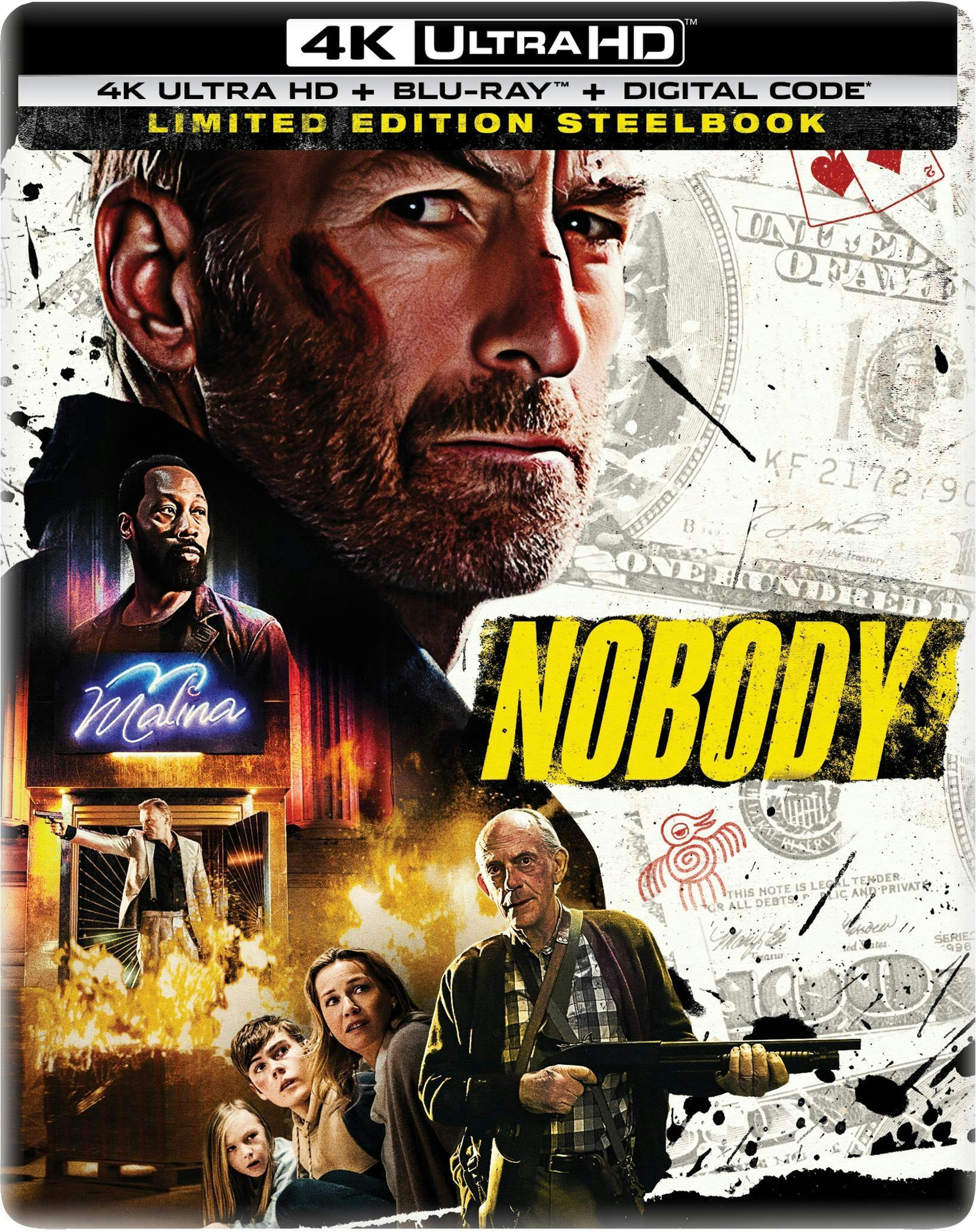 Nobody Steelbook (4K, Blu-ray)