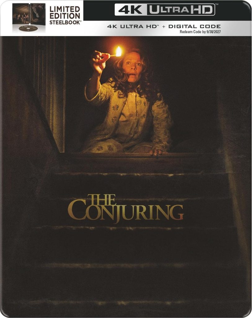 The conjuring steelbook artwork