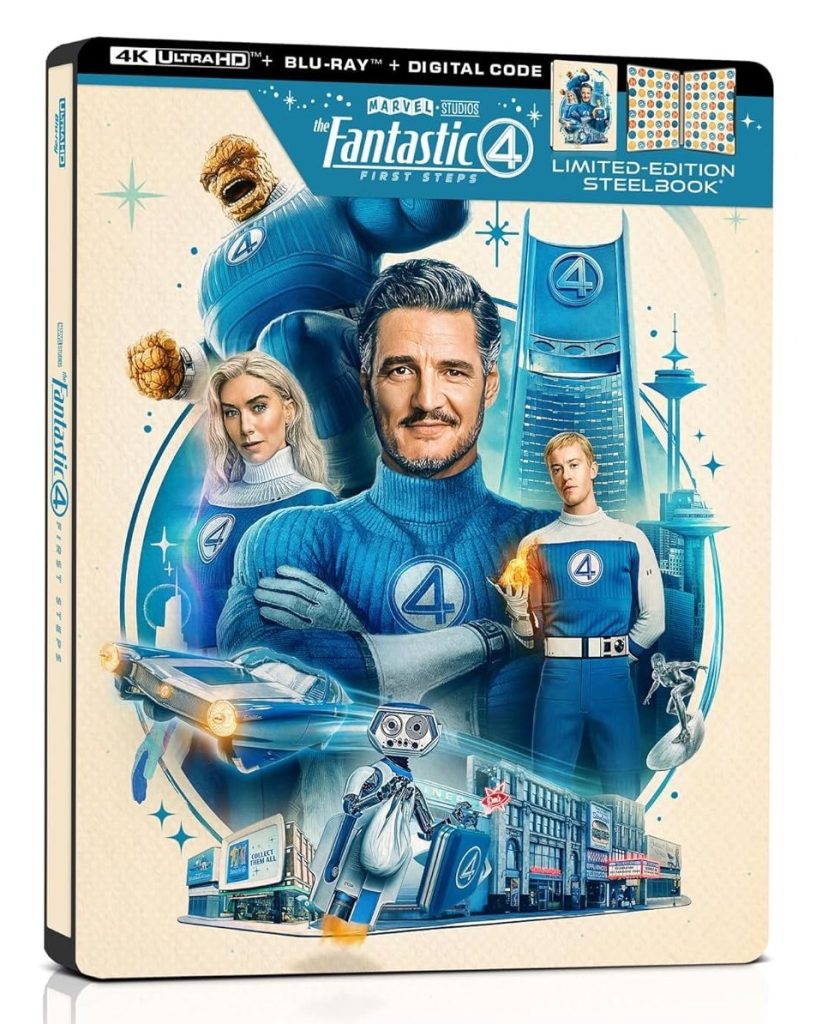 The fantastic four first steps steelbook