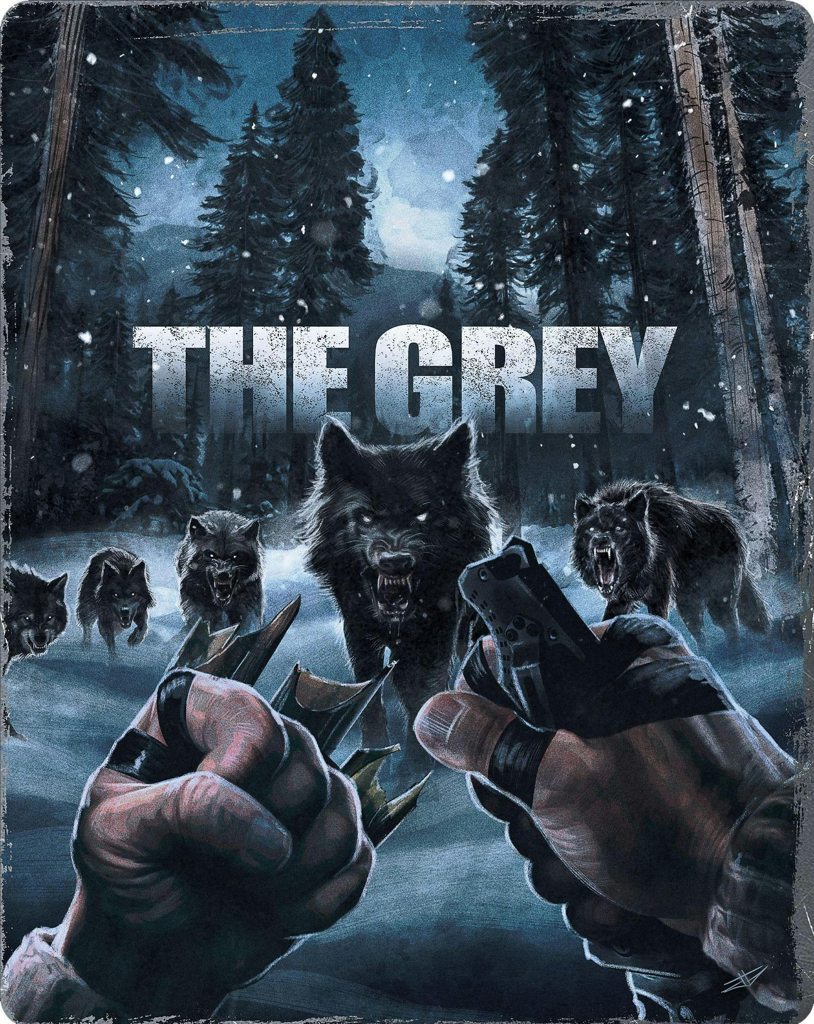 The Grey Steelbook (4K, Blu-ray)