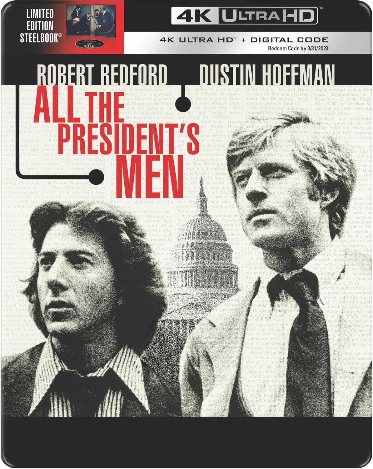 All the President’s Men Steelbook (4K)