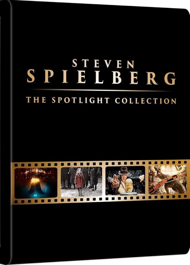 Steven spielberg spotlight collection steelbook library case front