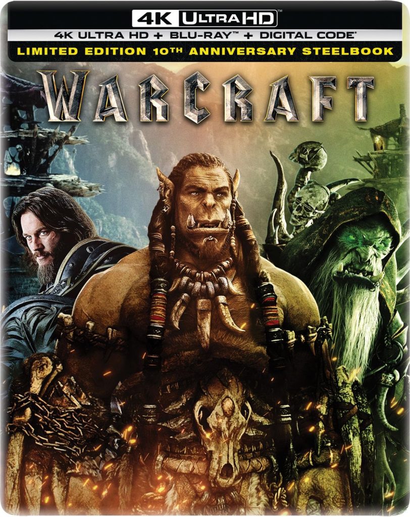 Warcraft steelbook 4k