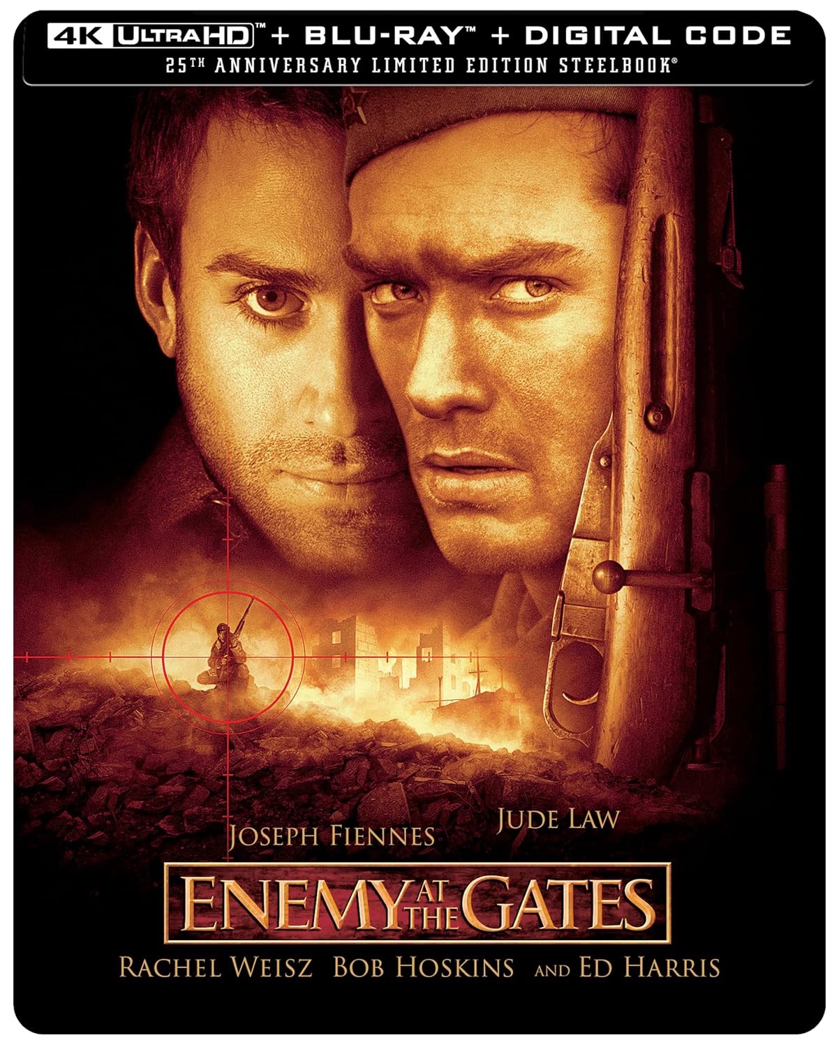 Enemy at the Gates Steelbook (4K, Blu-ray)