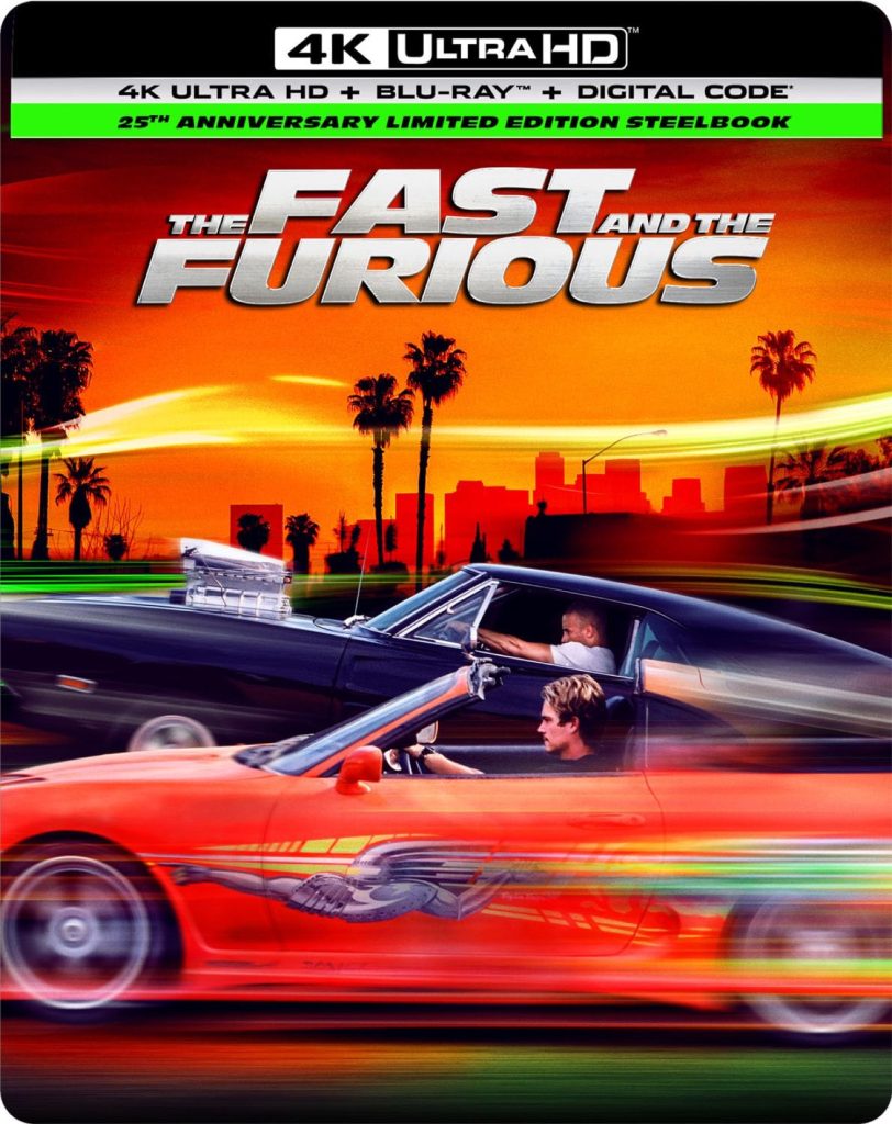 Fast furious 25th anniversary steelbook