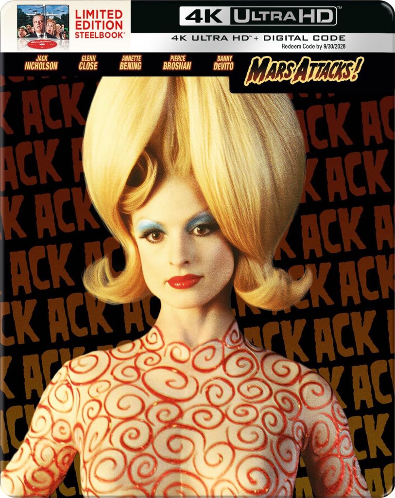 Mars attacks steelbook 4k