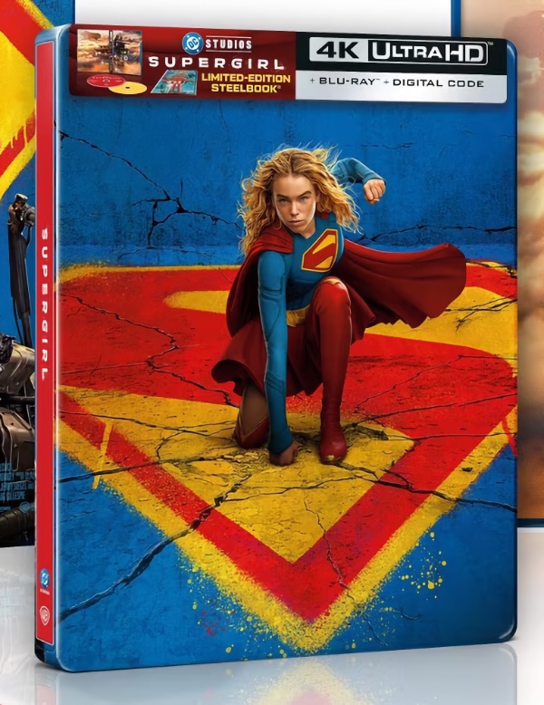 Supergirl Steelbook (4K, Blu-ray)
