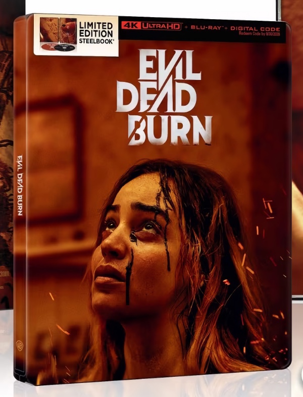 Evil Dead Burn Steelbook (4K, Blu-ray)
