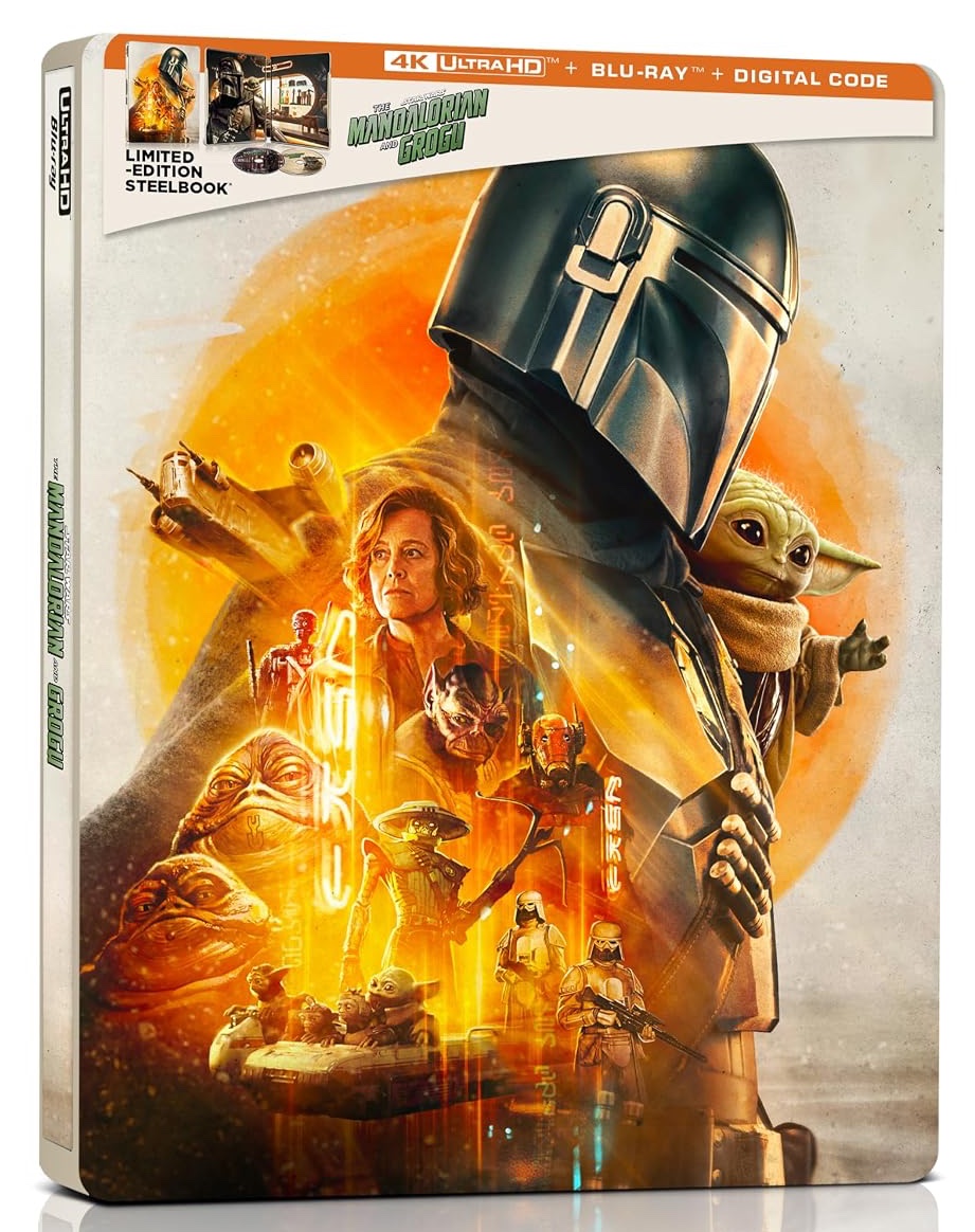 The Mandalorian And Grogu Steelbook (4K, Blu-ray)