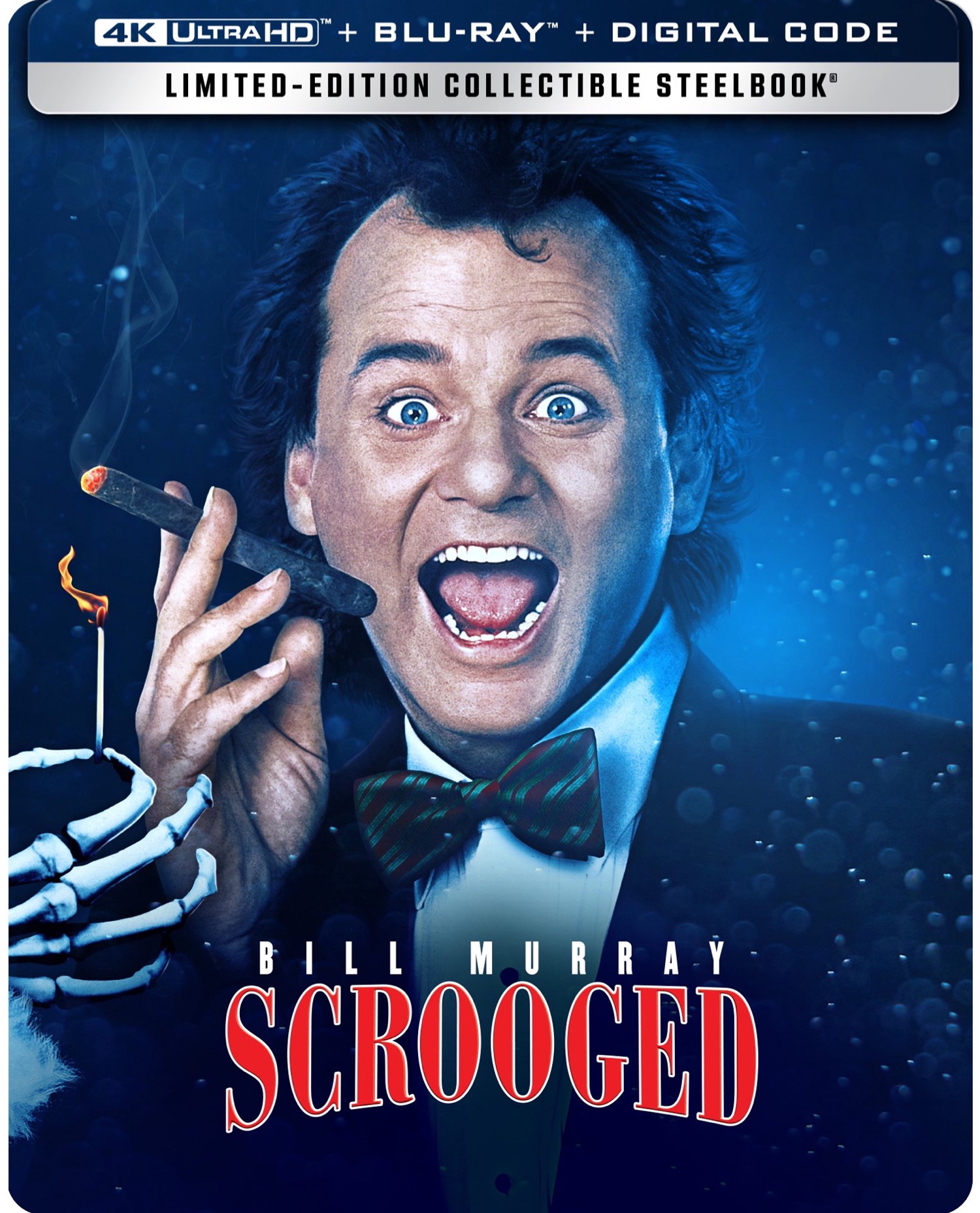 Scrooged Steelbook (4K, Blu-ray)