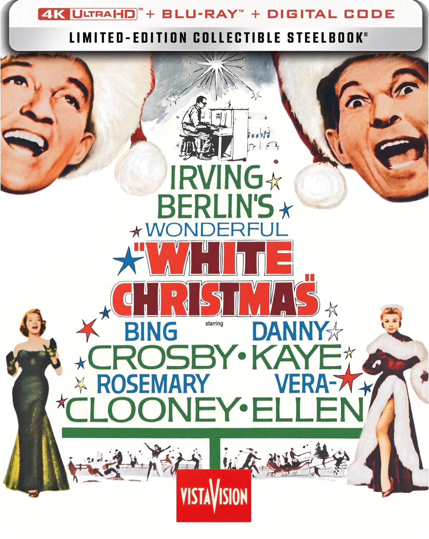 White Christmas Steelbook (4K, Blu-ray)