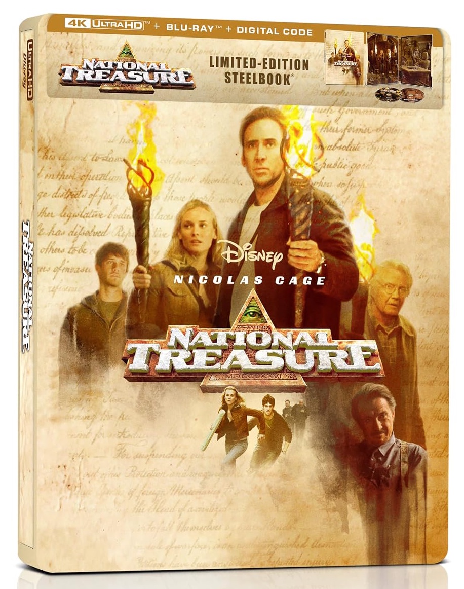 National Treasure Steelbook (4K, Blu-ray)