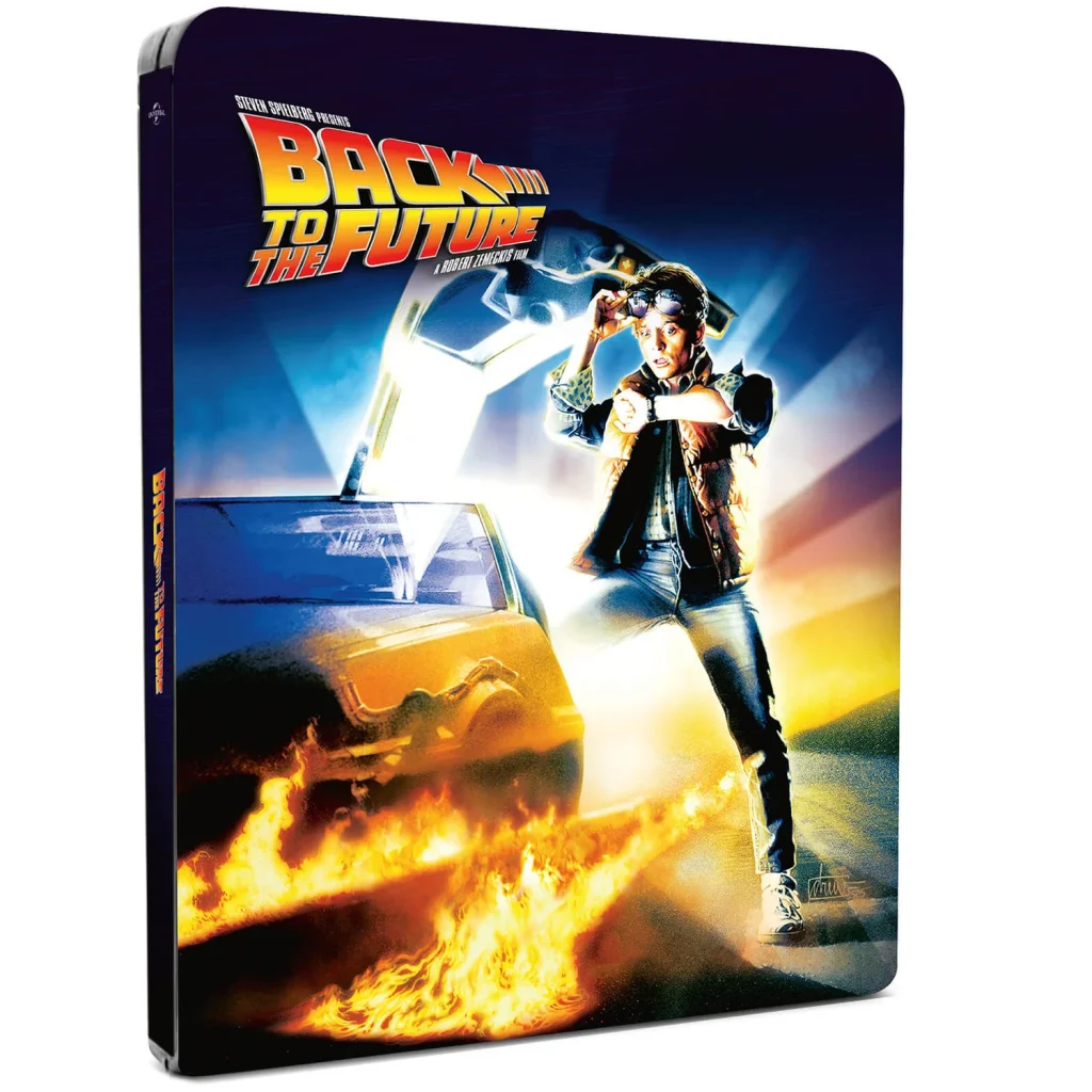 Back to the Future Zavvi Exclusive Steelbook (4K, Blu-ray) edition artwork