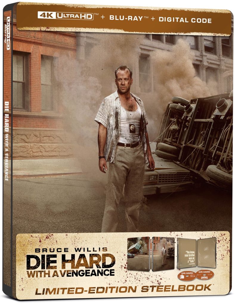 Die Hard with a Vengeance 4K Ultra HD steelbook front cover