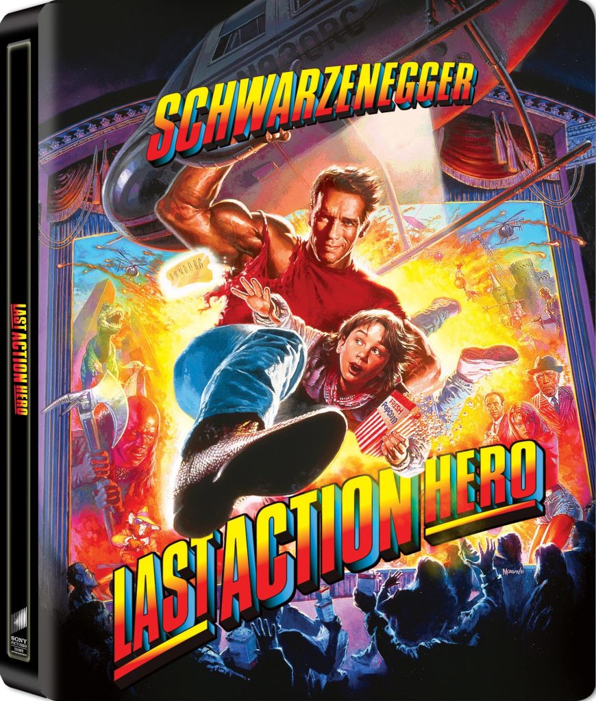 Last Action Hero Steelbook (4K, Blu-ray) edition cover artwork