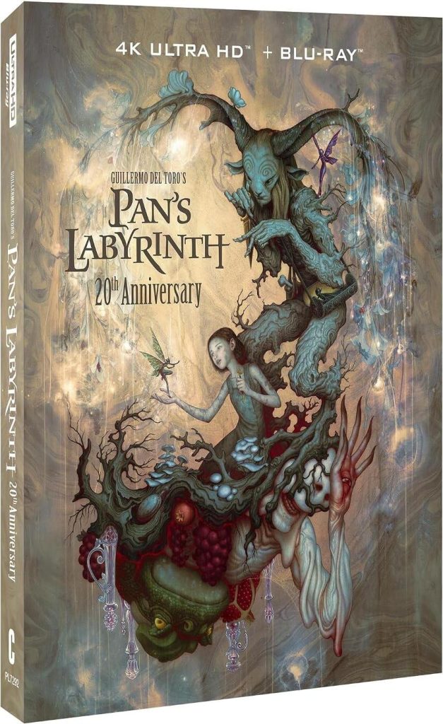 Pan's Labyrinth 20th anniversary 4K Steelbook slipcase artwork