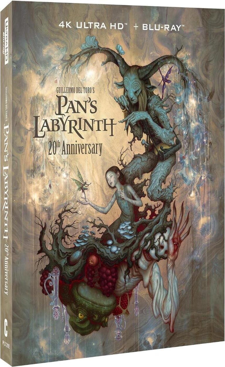 Pan's Labyrinth 20th anniversary 4K Steelbook slipcase artwork