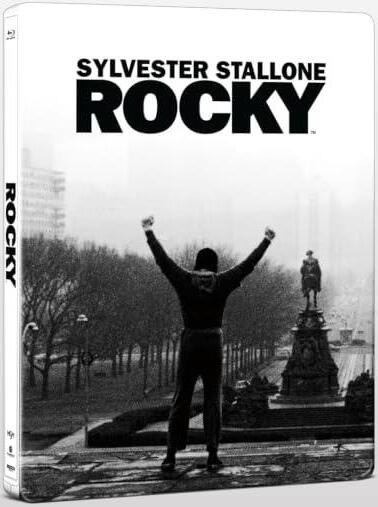 Rocky 50th anniversary Steelbook front cover