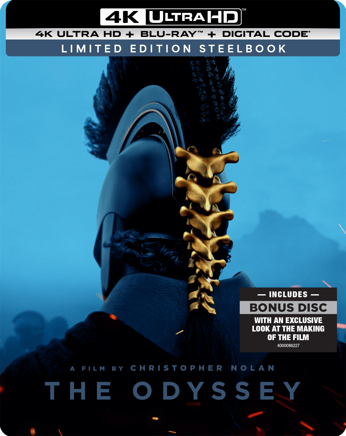 The Odyssey Steelbook (4K, Blu-ray)