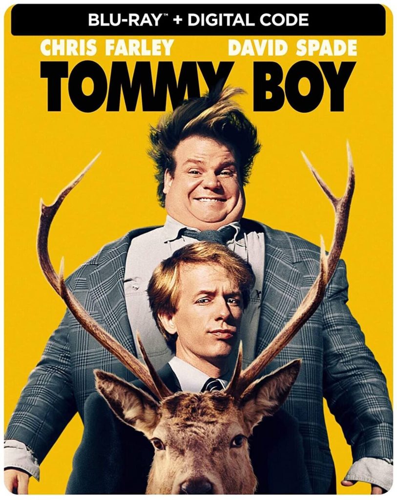Tommy Boy Steelbook (Blu-ray) edition artwork