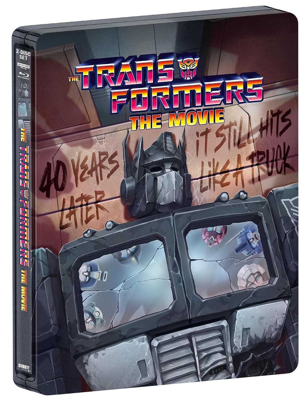 The Transformers: The Movie 40th Anniversary Steelbook (4K, Blu-ray)