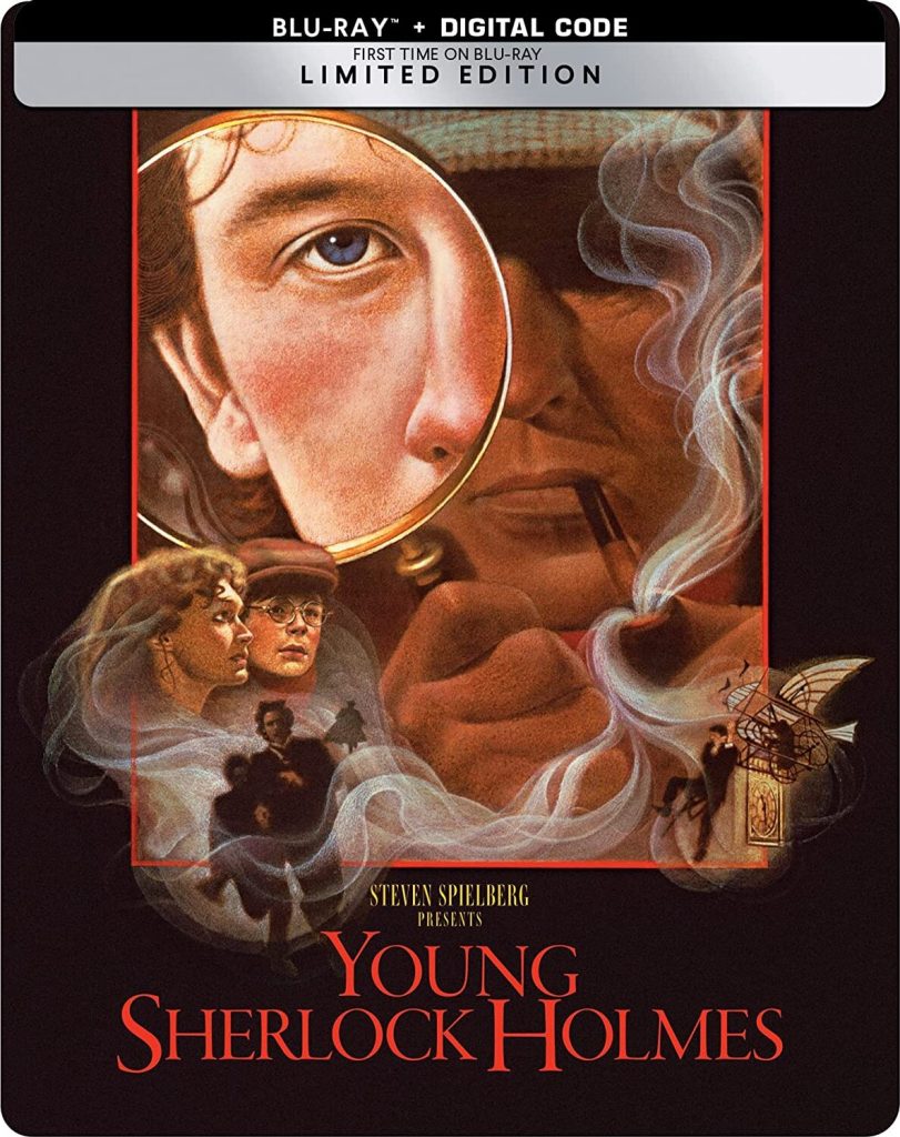 Young Sherlock Holmes Steelbook (Blu-ray) edition cover artwork