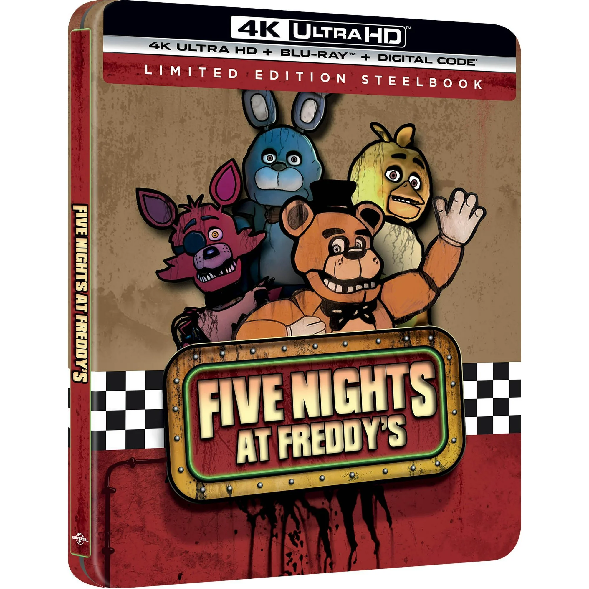 Five Nights At Freddy’s Steelbook (4k, Blu-ray)