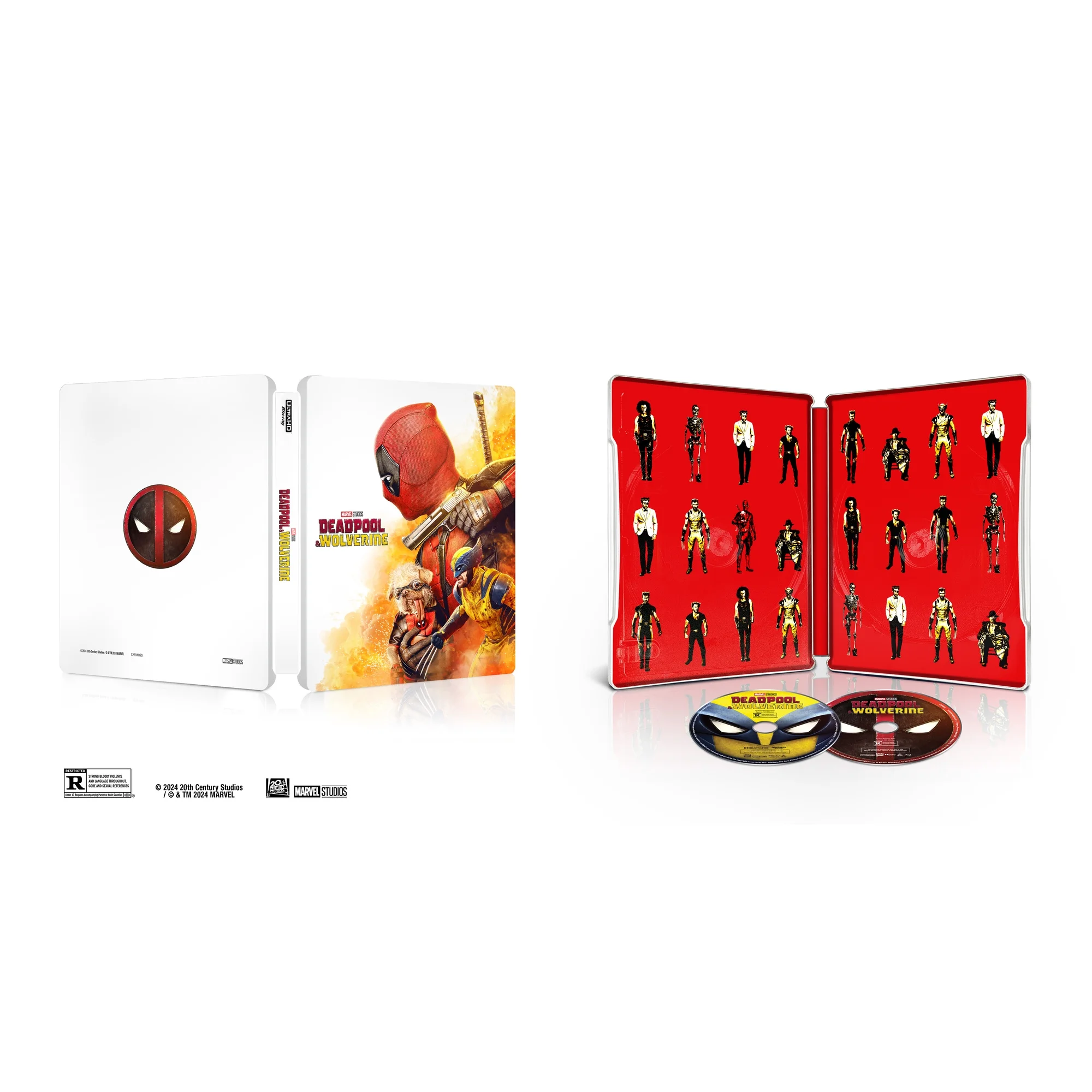 Deadpool & Wolverine Steelbook (4K, Blu-ray)