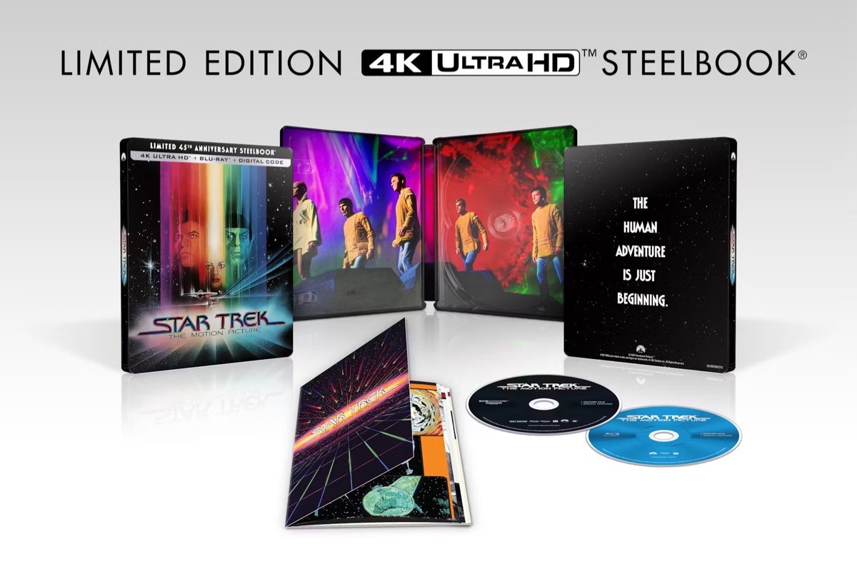 Star Trek: The Motion Picture Steelbook (4k, Blu-ray)