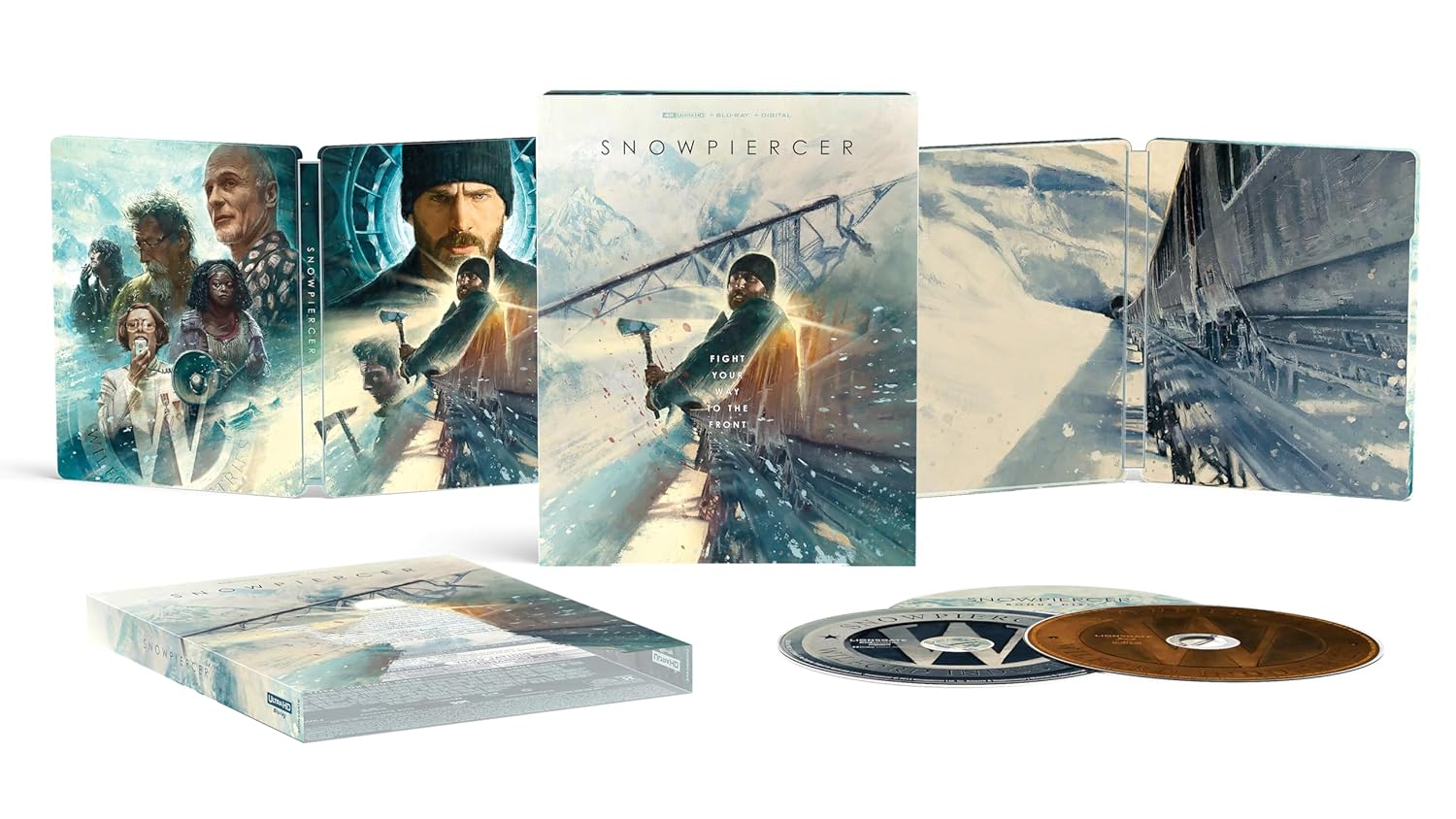 Snowpiercer Steelbook (4k, Blu-ray)