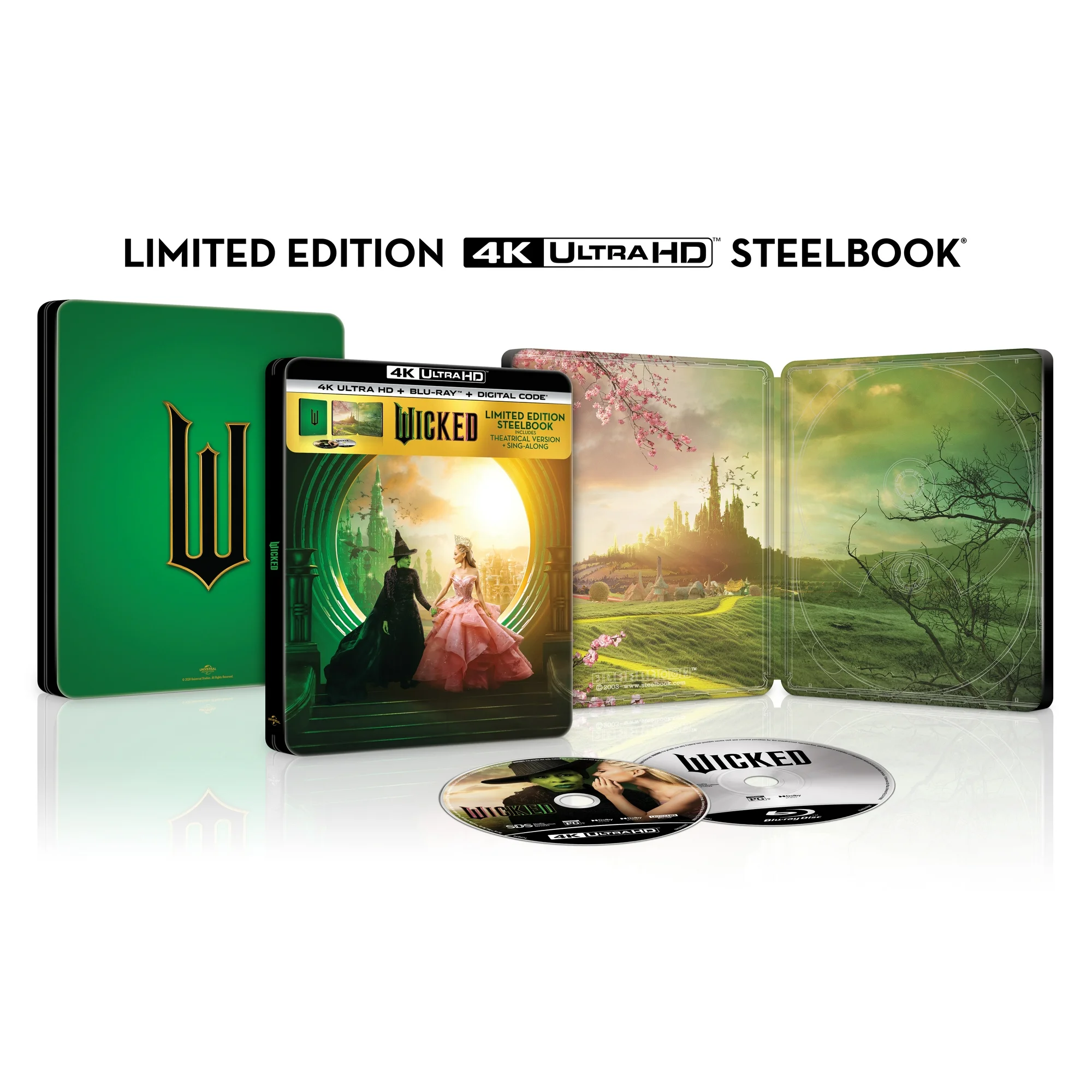 Wicked Steelbook (4k, Blu-ray)