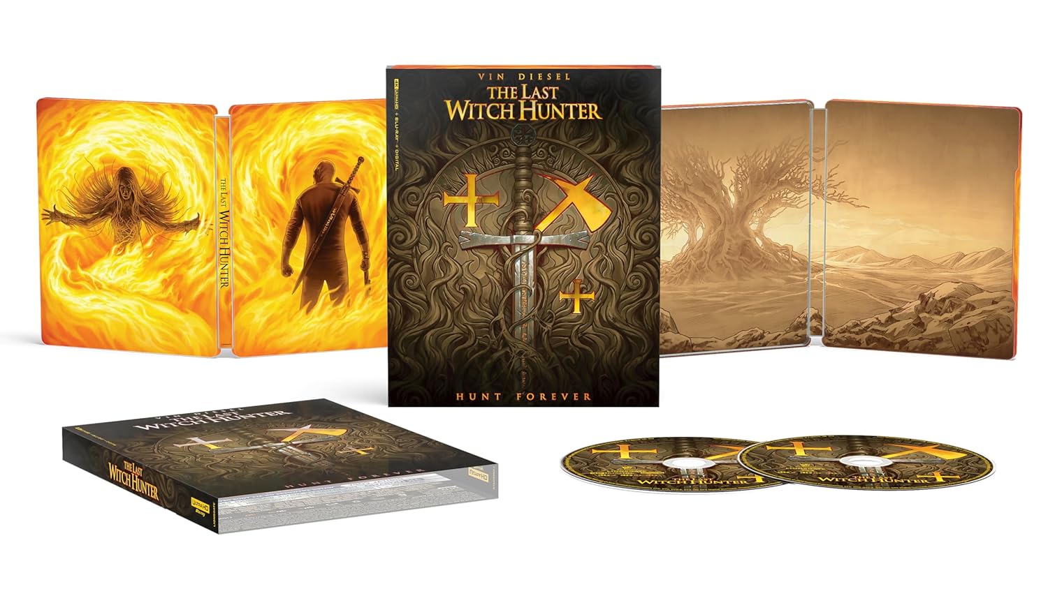 The Last Witch Hunter Steelbook (4k, Blu-ray)