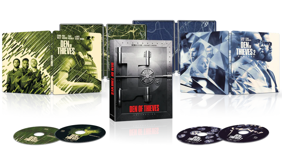 Den of Thieves Collection Steelbook (4k, Blu-ray)
