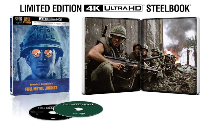Full Metal Jacket Steelbook (4k, Blu-ray)