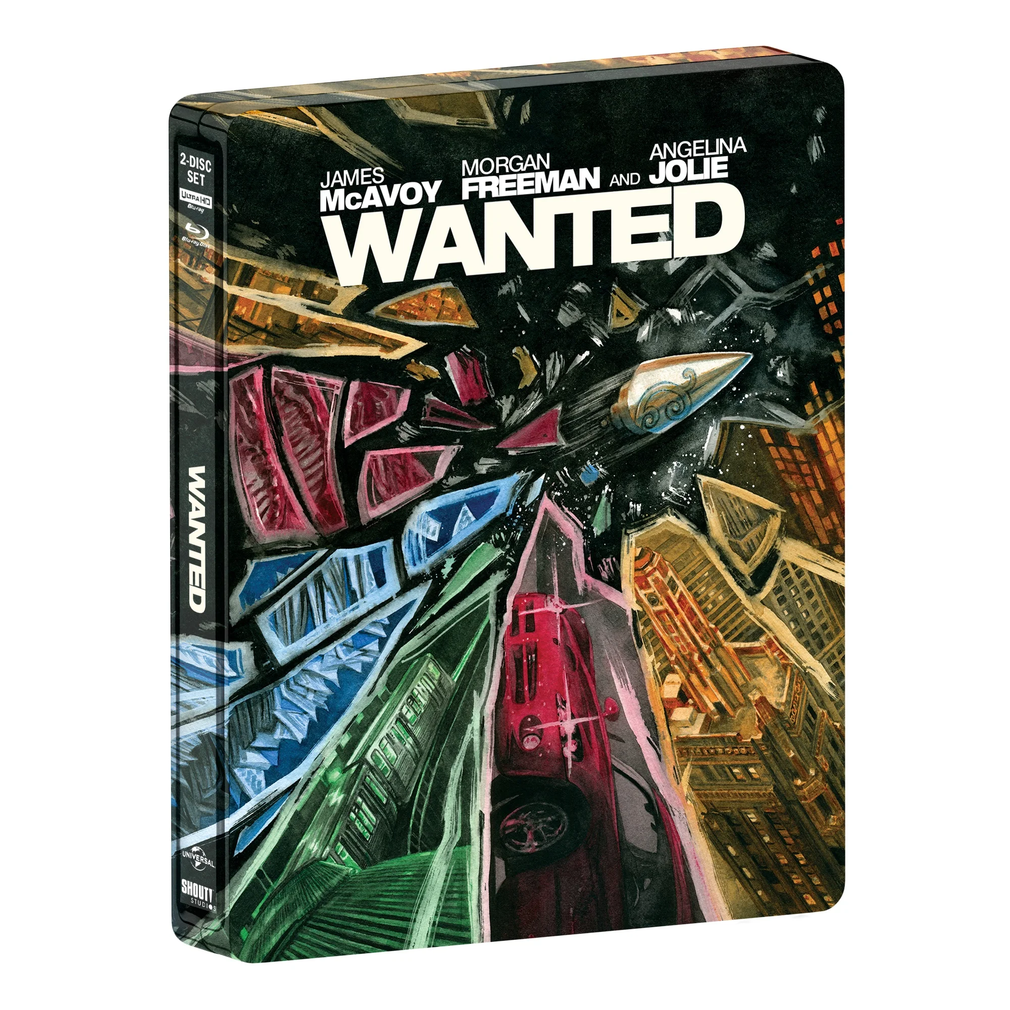 Wanted Steelbook (4k, Blu-ray)