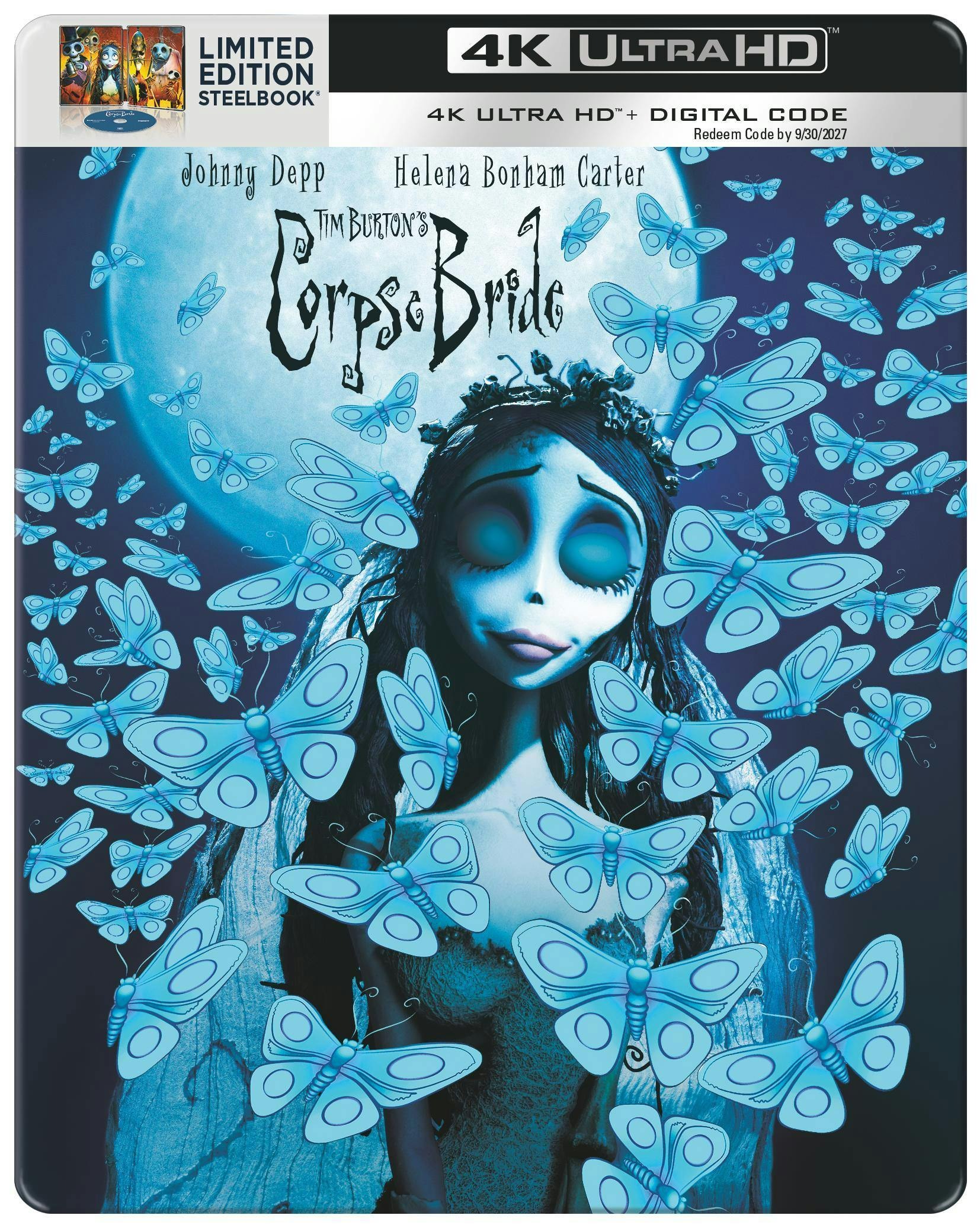 Tim Burton’s Corpse Bride Steelbook (4K)