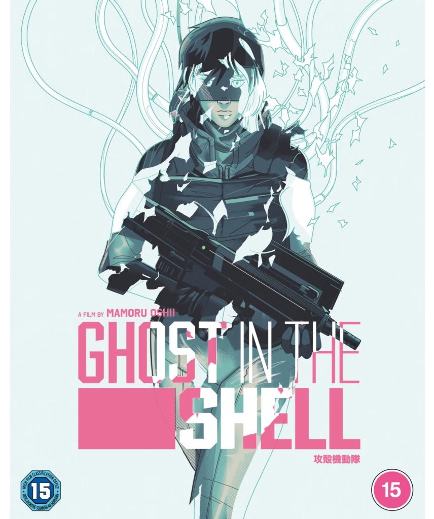 Ghost in the shell steelbook shiro white edition slipcover artwork