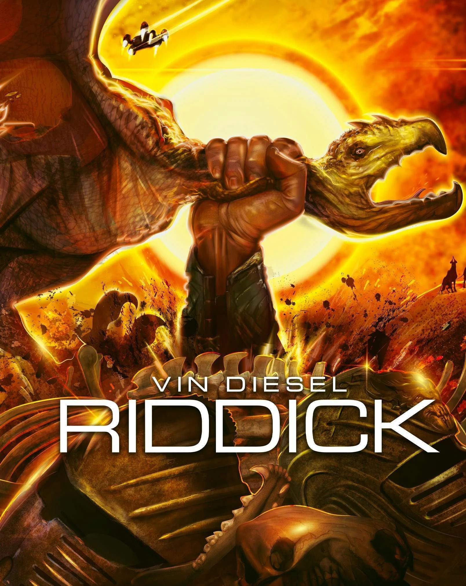 Riddick Steelbook (4K, Blu-ray)