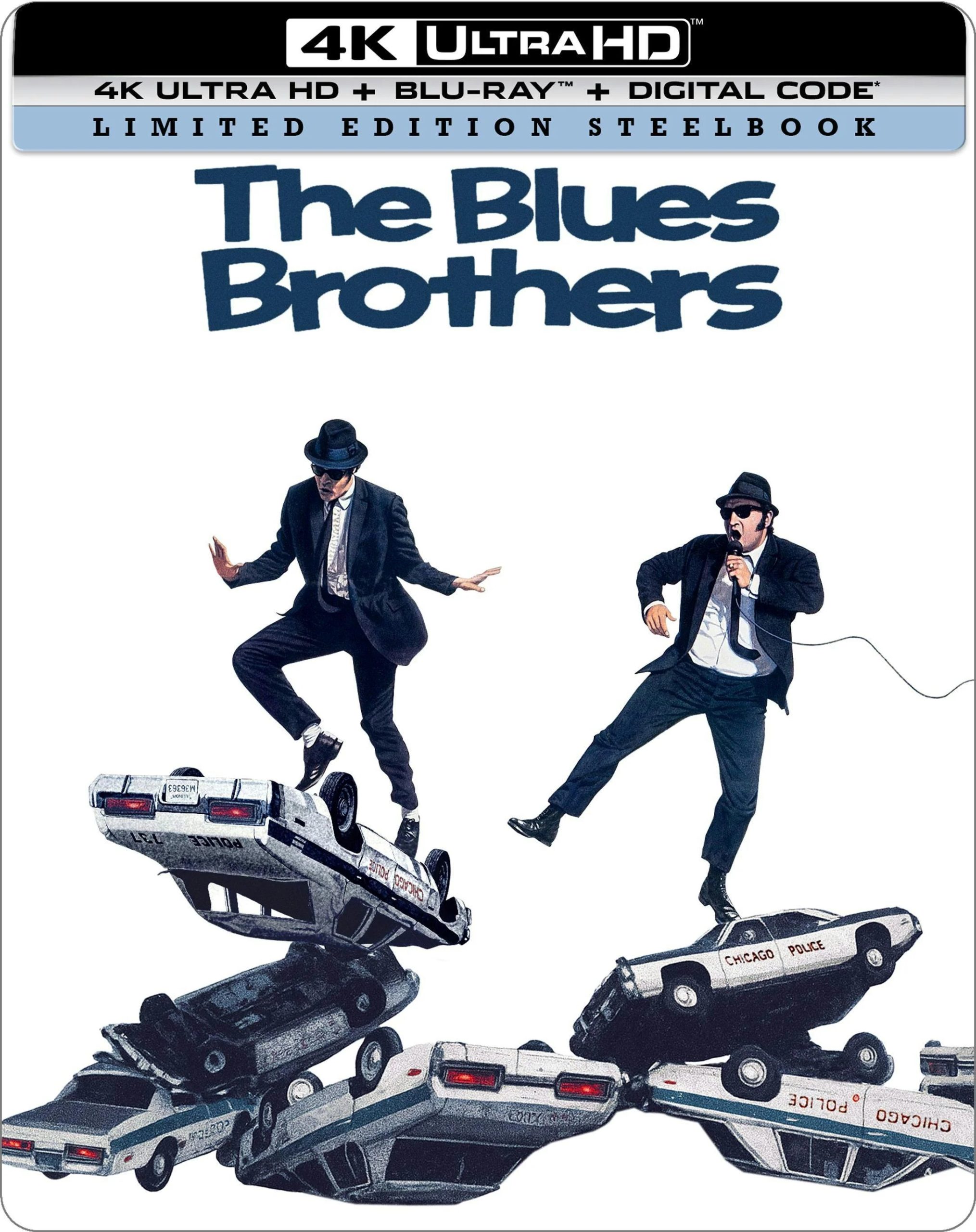 The Blues Brothers 45th Anniversary Steelbook (4K, Blu-ray)