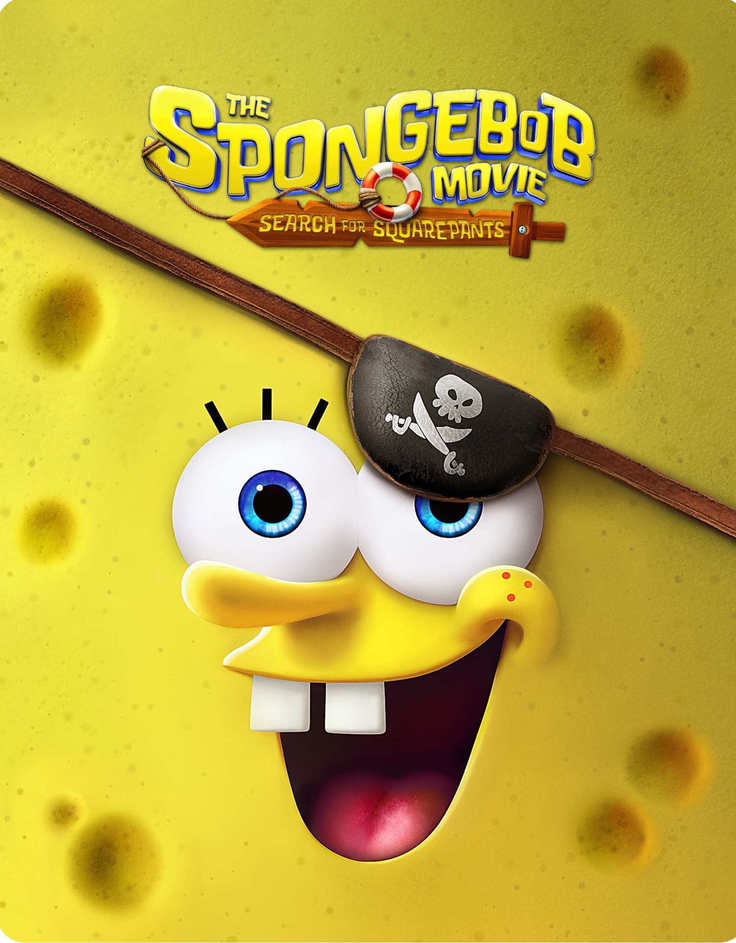 SpongeBob Movie: Search for Squarepants Steelbook [Walmart Exclusive] (4K, Blu-ray)