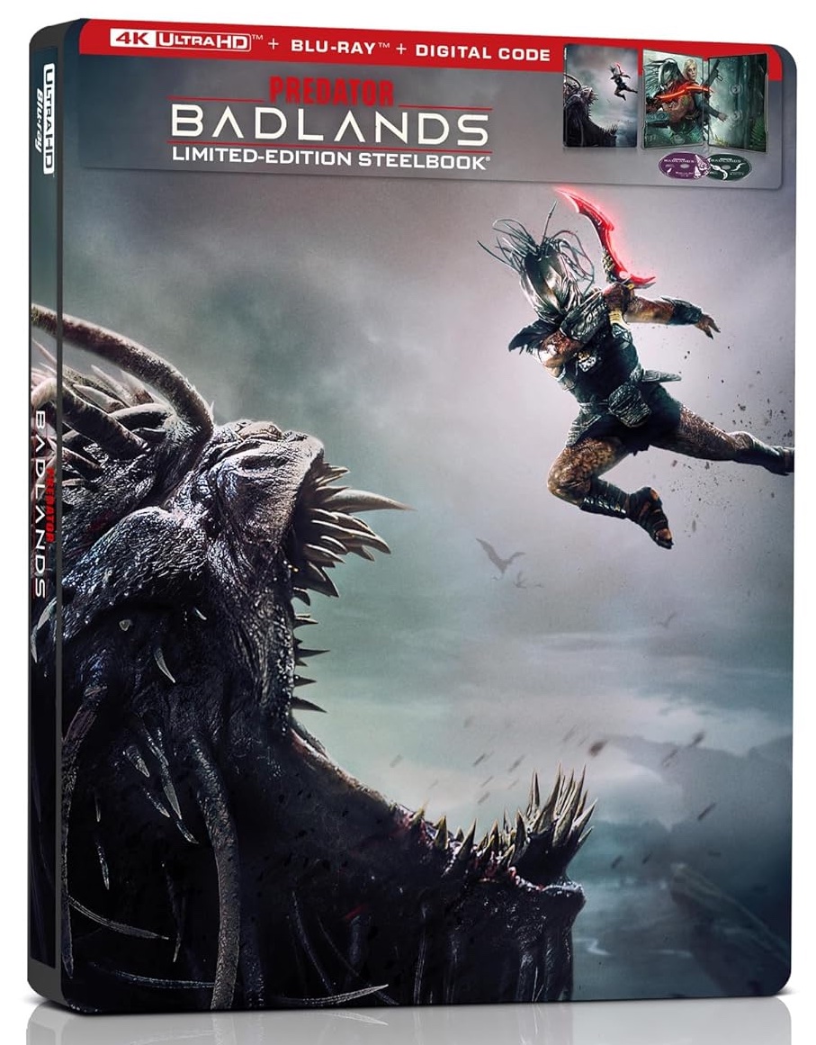 Predator: Badlands Steelbook (4K, Blu-ray)