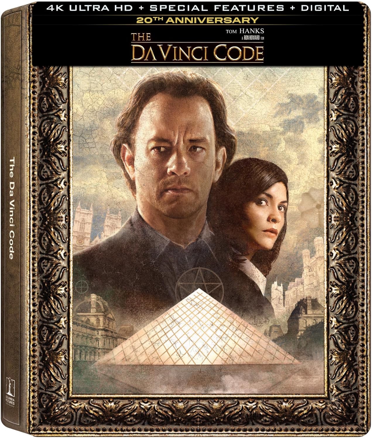 The Da Vinci Code 20th Anniversary Steelbook (4K, Blu-ray)